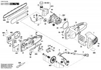 Bosch 3 600 H34 003 Ake 40 Chain Saw 230 V / Eu Spare Parts